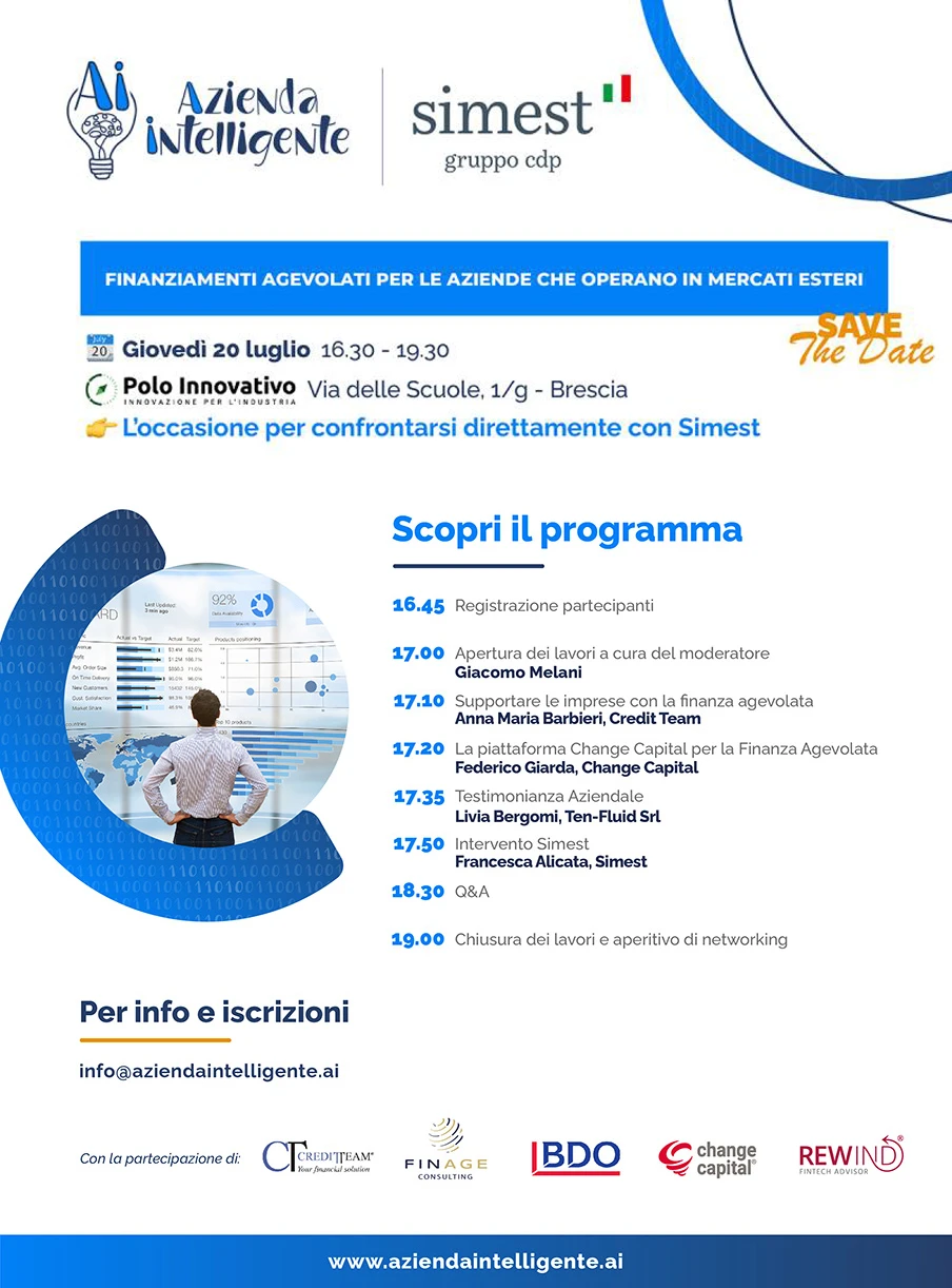 Azienda Intelligente: finanziamenti agevolati per le aziende che operano in mercati esteri