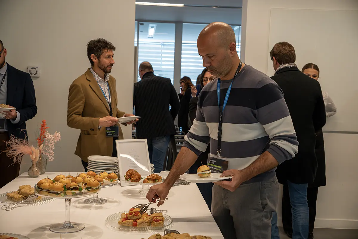 Evento Ready to Shine 04 2025: Rinfresco post evento - Polo Innovativo