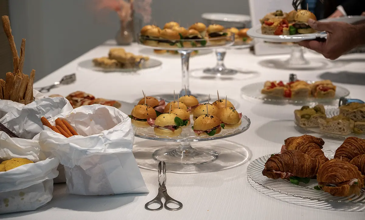 Evento Ready to Shine 04 2025: Tavolo rinfresco - Polo Innovativo