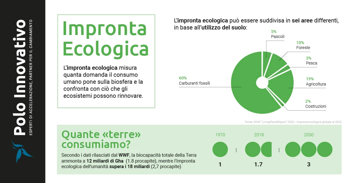 Impronta Ecologica: cos'è e come funziona - Polo Innovativo