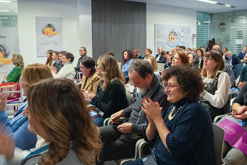  Pubblico che ascolta le presetazioni- Ready to ESG - Polo Innovativo