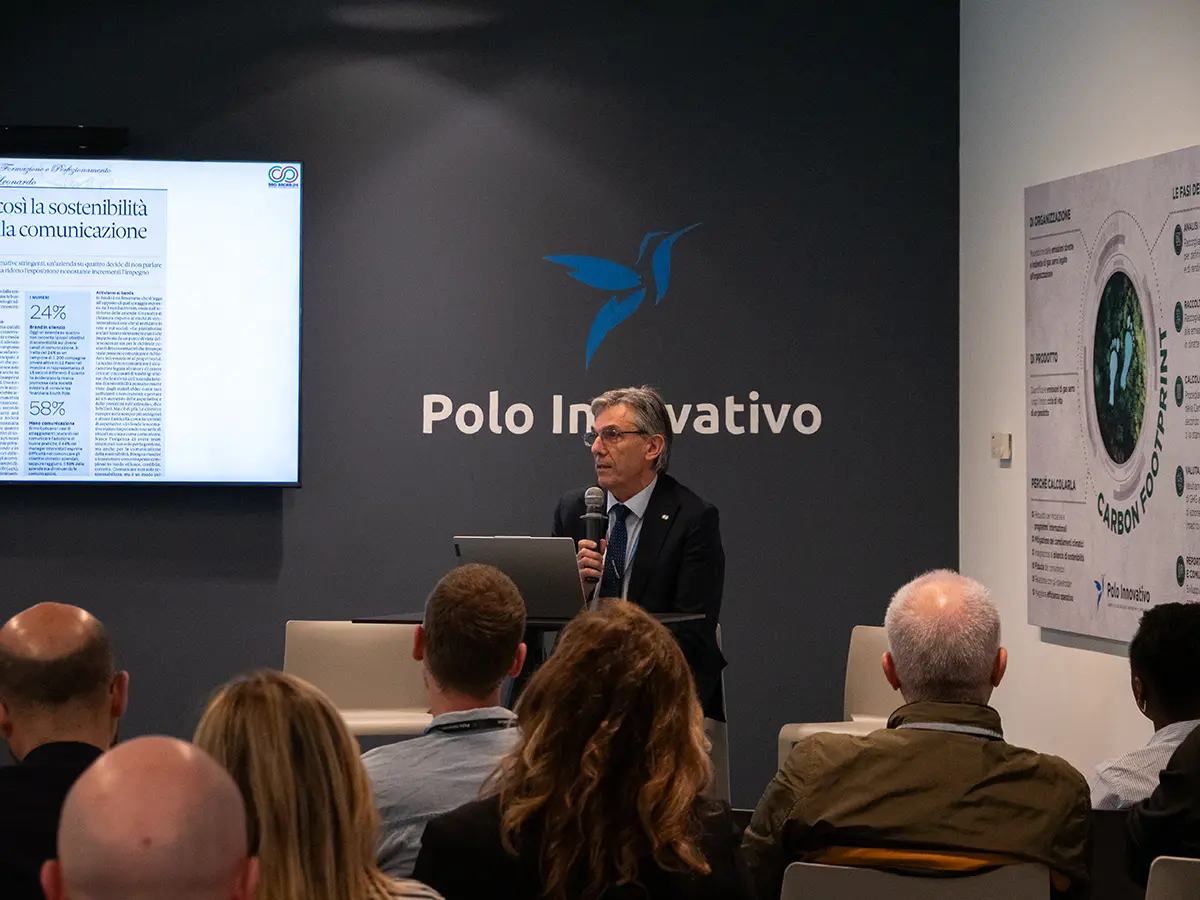 Sostenibilità ESG e certificazione: il valore della norma SRG 88088: Discorso evento brescia - Polo Innovativo